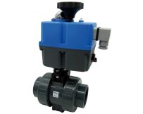 Кран кульовий з електроприводом Effast d90 мм PTFE/FPM BDREBK1YA090V