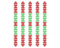 Розділювач доріжки Hayward Big Red/Green, AISI 316, 50 м