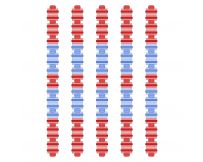 Розділювач доріжки Hayward Big Red/Blue, AISI 316, 25 м