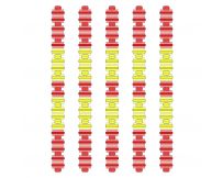 Розділювач доріжки Hayward Big Red/Yellow, AISI 316, 50 м