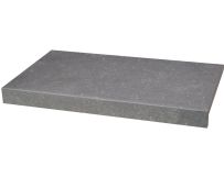 Бортова Г-подібна плитка Aquaviva Stellar Grey, 600x345x50(20) мм