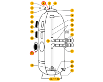 Кришка фільтра Aquaviva AP 450-930 мм