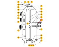 З’єднувальна муфта фільтра Aquaviva AP 03900022