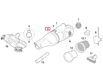 Насадка під щітку Kokido для пилососа Voltera EV35 (прозорий контейнер)