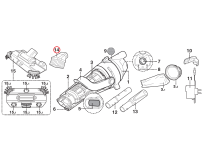 Щітка кутова для насадки Kokido для пилососа Voltera EV56