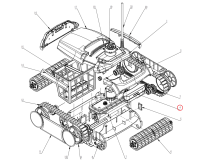 Комплект бічних ущільнень для корпусу робота-пилососа Wybotics WY350 (B.WY3051.09.002)