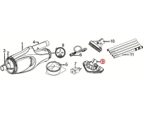 Щітка для насадки Kokido для пилососа Telsa EV05