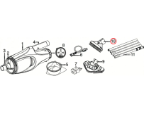 Щітка вузька Kokido для пилососа Telsa EV05