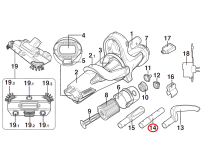 Ручка-конектор Kokido для пилососа Voltera EV60