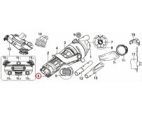 Зливний клапан на колбу Kokido для пилососа Voltera 56