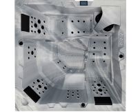 СПА-басейн Aquajoy Monaco Odyssey (220х220х90 см), з динаміками та LED-підсвічуванням