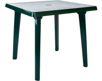 Стіл квадратний Aquajoy (800x800x720 мм), зелений