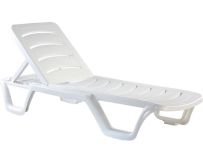 Шезлонг Aquajoy Bahama, білий