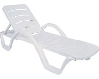 Шезлонг Aquajoy Havana, білий