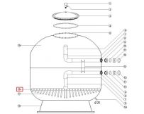 Дюзова коробка фільтра Aquaviva high bed (D\AKH)
