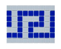 Фриз грецький Aquaviva Cristall W/B біло-синій