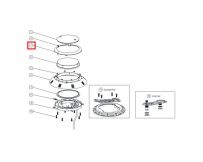 Кільце лицьової накладки для прожекторів Emaux серії LED/UL-P100