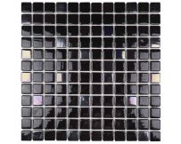 Мозаїка скляна Aquaviva Black Brilliant