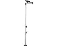 Душ вуличний Aquaviva Quick з LED підсвіткою та мийкою для ніг, білий Q825/9003-QL