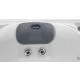СПА-басейн Aquajoy Santorini (220х220х95 см), Сріблясто-білий мармур