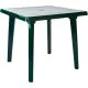 Стіл квадратний Aquajoy (800x800x720 мм), зелений