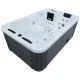 СПА-басейн Aquajoy Alicante (205х130х70 см), Сріблясто-білий мармур