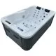 СПА-басейн Aquajoy Alicante (205х130х70 см), Сріблясто-білий мармур