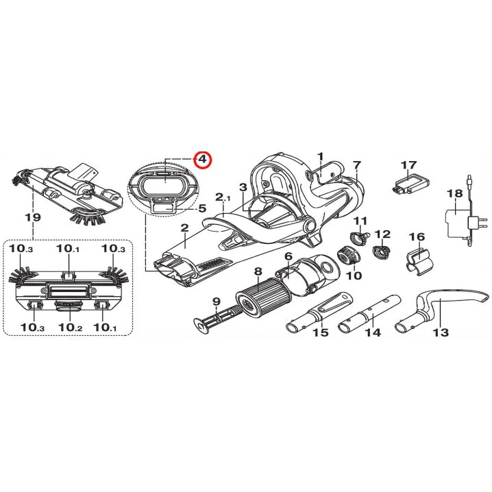 Клапан зливу води Kokido для пилососів Voltera EV56/EV60
