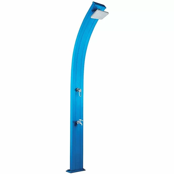 Душ сонячний Aquaviva Spring з мийкою для ніг, блакитний DS-A122BL, 30 л