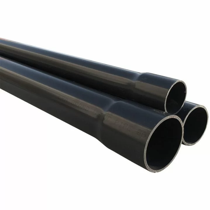 Труба ПВХ (PVC-U) напірна клейова Era PN10 d160 мм, 3 м