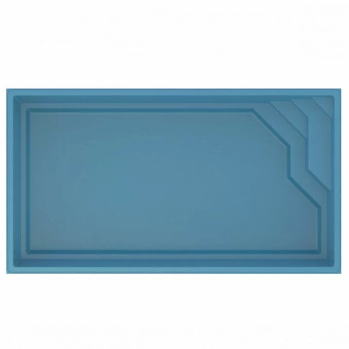 Композитний басейн Compass Pools Briliant 74 (764x366x141 см)