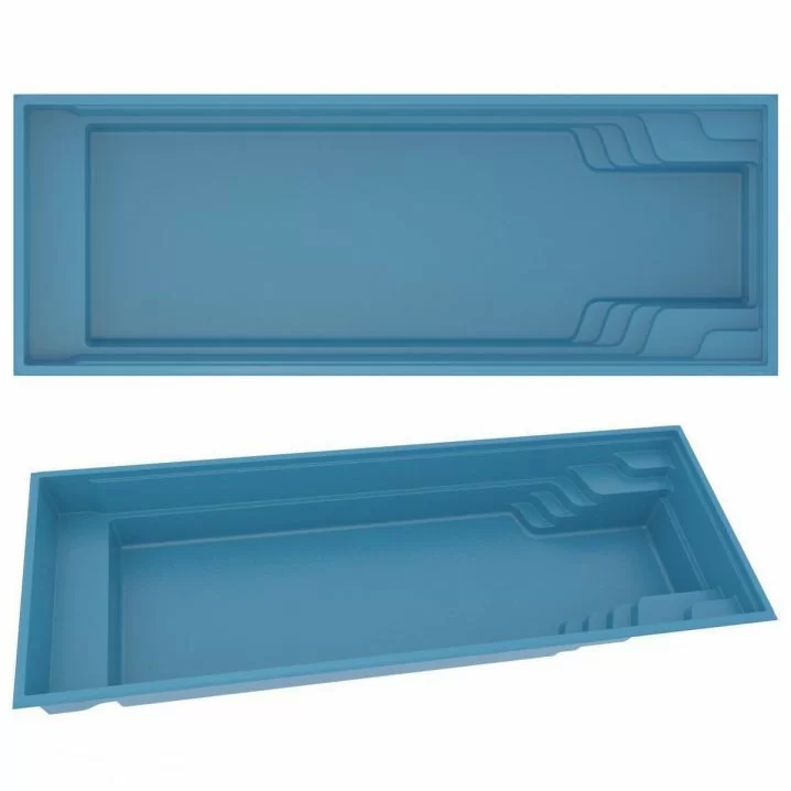 Композитний басейн Compass Pools XL-Trainer 110 FB (1100x405x151 см)