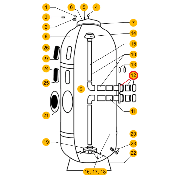 З’єднувальна муфта фільтра Aquaviva AP 03900022