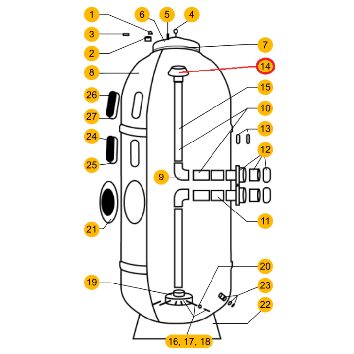 Дифузор фільтра Aquaviva AP