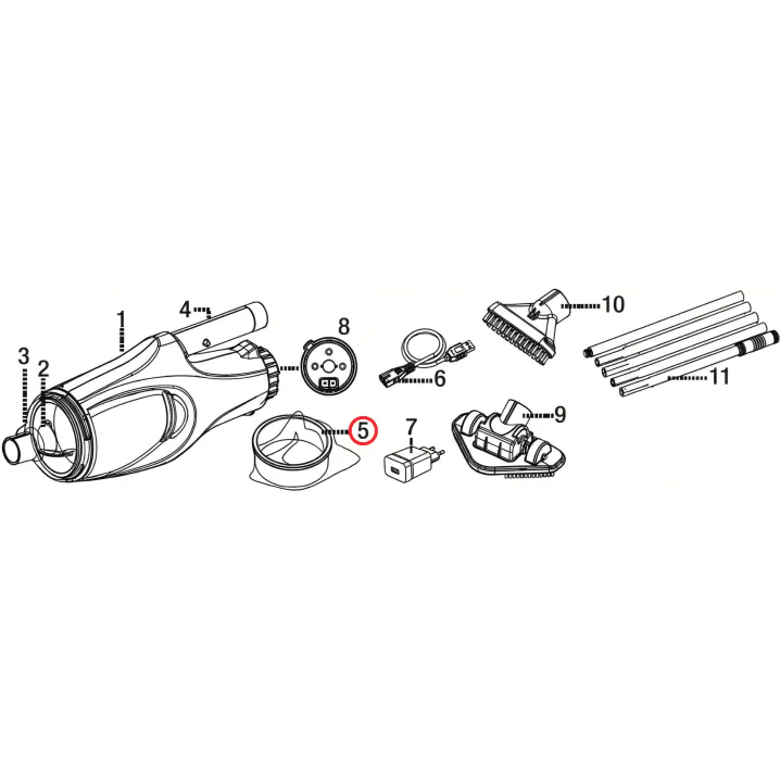 Фільтр Kokido для пилососа Telsa EV05